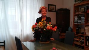 With some nice flowers